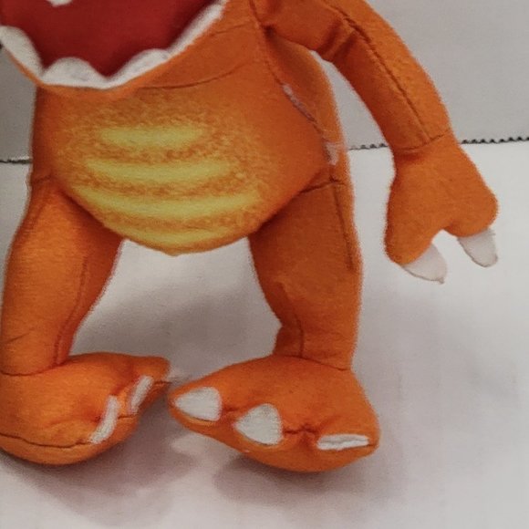 Jim Henson Orange Plush Dinosaur Train Buddy T Rex Toy 8" - Picture 7 of 13